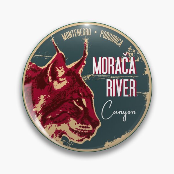 Item preview, Moraca River Canyon Montenegro T-Shirt Sticker Magnet designed and sold by ROADTROOPER.
