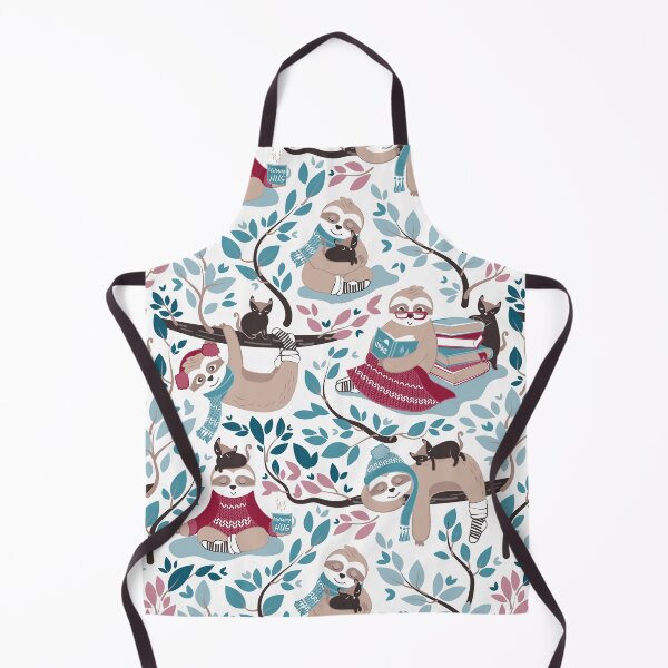 Item preview, Hygge sloth // small scale // white and red designed and sold by SelmaCardoso.