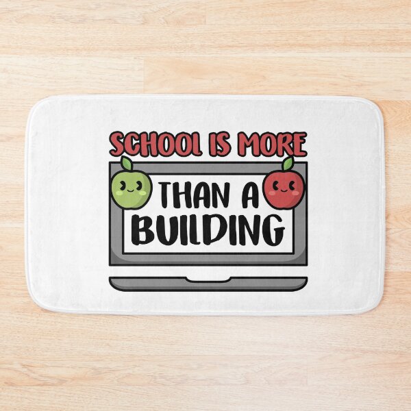 Item preview, School Is More Than A Building Virtual Teacher designed and sold by hadicazvysavaca.