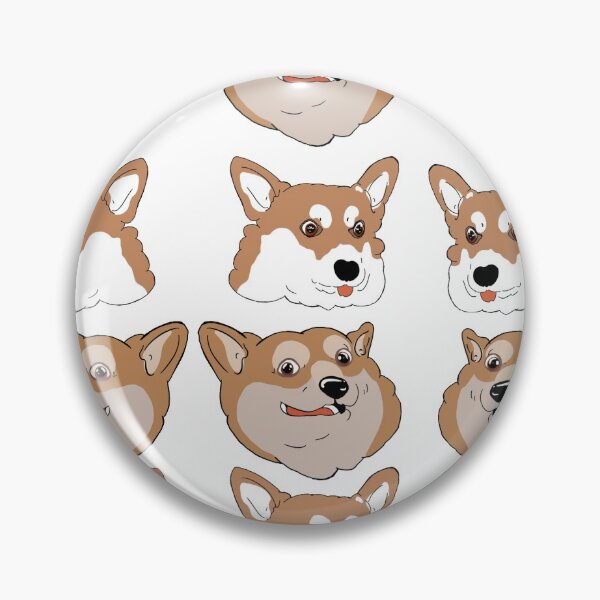Item preview, Corgi Heads 4 designed and sold by CorgDesigns.