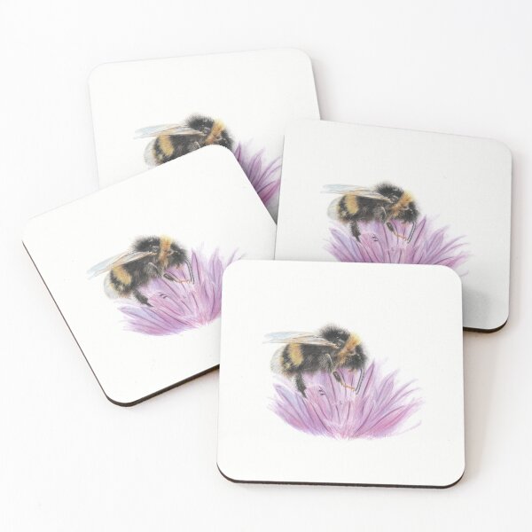 Artikelvorschau, Bumble Bee Print entworfen und verkauft von laurawrightarti.