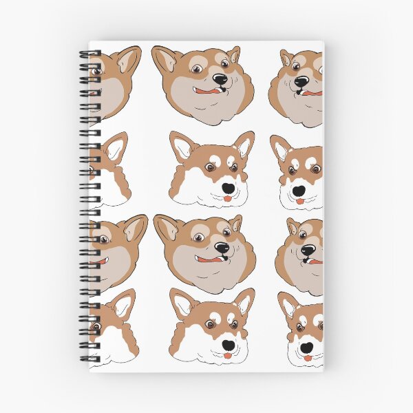 Artikelvorschau, Corgi Heads 4 entworfen und verkauft von CorgDesigns.