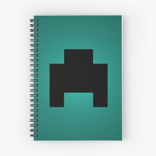Item preview, Creeper Face - Aqua (Gradient) designed and sold by BlusparkStudio.