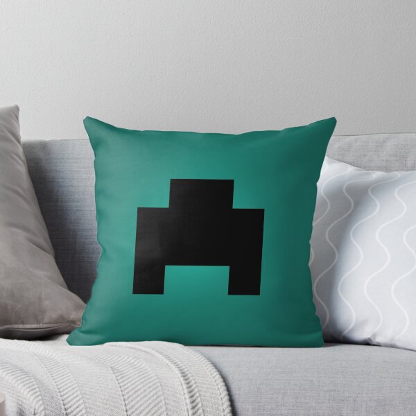 Item preview, Creeper Face - Aqua (Gradient) designed and sold by BlusparkStudio.