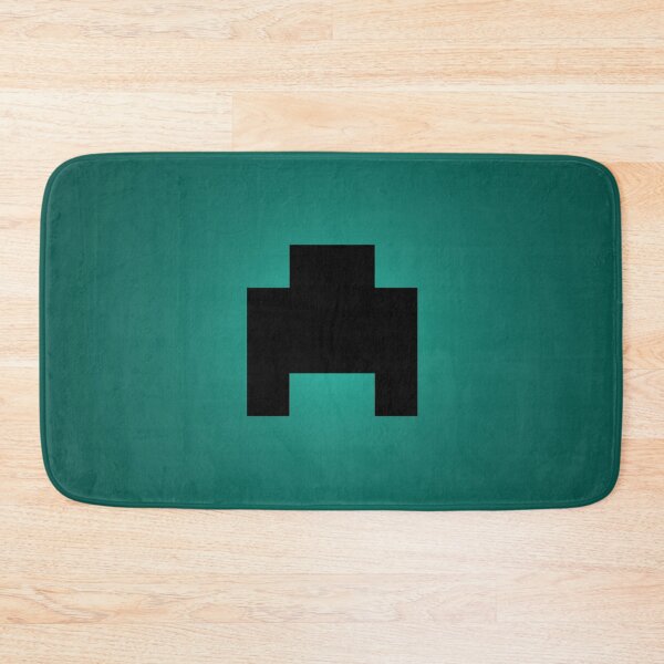 Item preview, Creeper Face - Aqua (Gradient) designed and sold by BlusparkStudio.