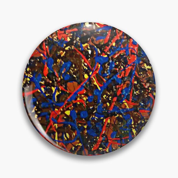 Item preview, Abstract #10 Chaos in Red & Blue designed and sold by Rockett Graphics.