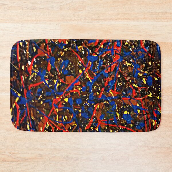 Item preview, Abstract #10 Chaos in Red & Blue designed and sold by Rockett Graphics.