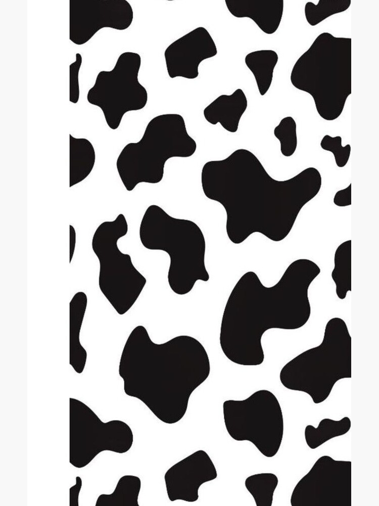 Cow Print Pattern iPhone/Samsung case by youtubemugs