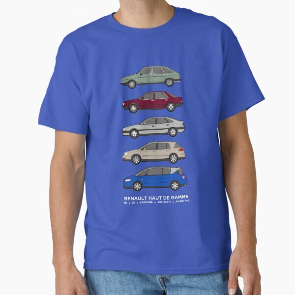 Item preview, "Haut de Gamme" classic car collection, 25, Safrane, Vel Satis & Avantime  artwork. designed and sold by RJWautographics.