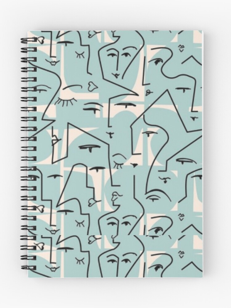 Thumbnail 1 of 3, Journal, Face Pattern designed and sold by Moni3572.