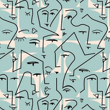 Artwork thumbnail, Face Pattern by Moni3572