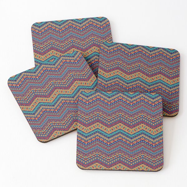 Item preview, Colorful Ethnic Zigzag Pattern designed and sold by Logic72.