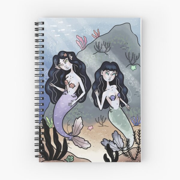 Item preview, Mermaids in the Sea designed and sold by WyrdandWoven.