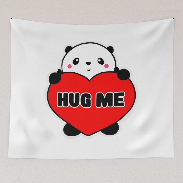 Item preview, Hug Me - Cute Panda designed and sold by BandOfThePand.