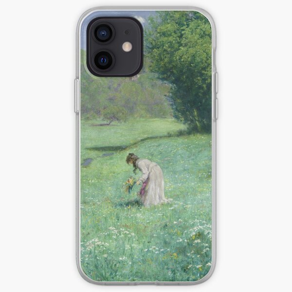 Hans Thoma - Woodland Meadow iPhone Soft Case