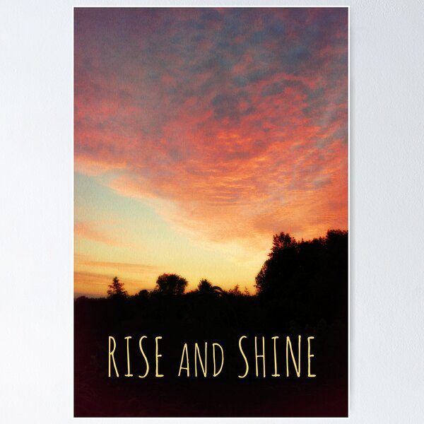 Item preview, rise and shine designed and sold by Kelly LaFleur.