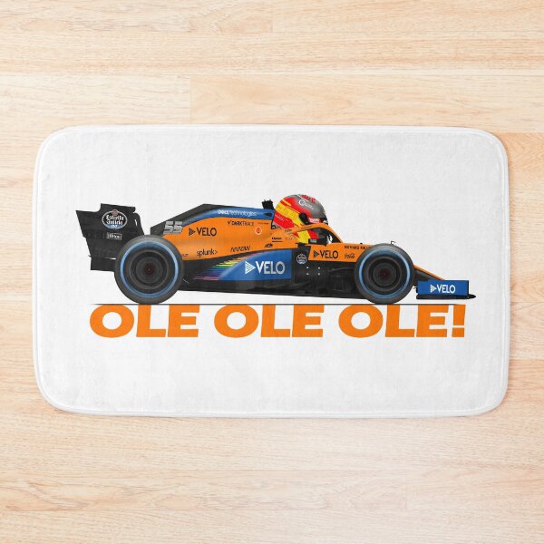 Item preview, Car.toon Carlos Sainz - Ole Ole Ole - McLaren MCL35 designed and sold by JageOwen.