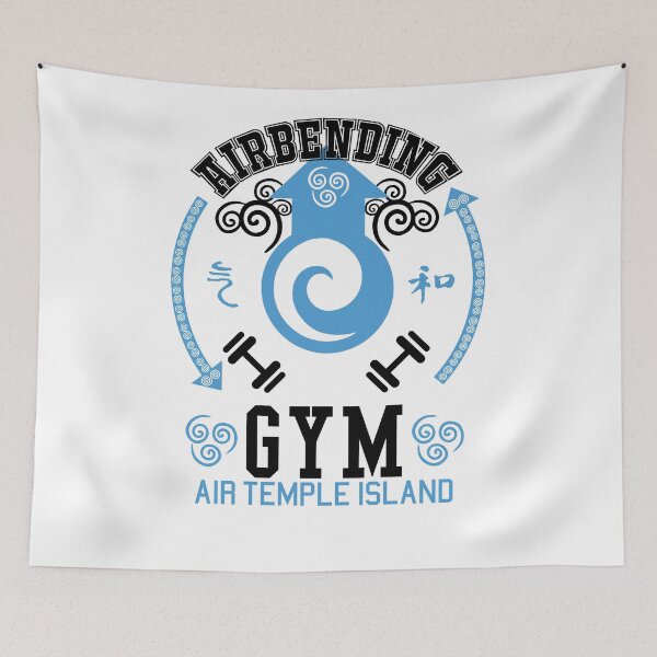 Item preview, Airbending Gym designed and sold by silentrebel.