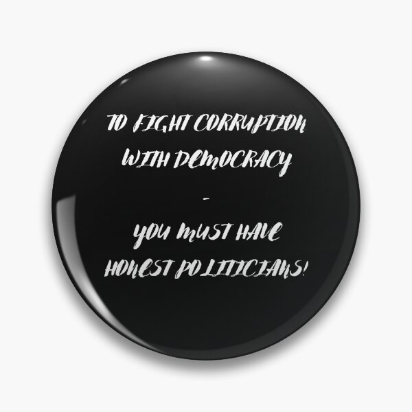Item preview, To  Fight Corruption With Democracy. designed and sold by Carquest61.
