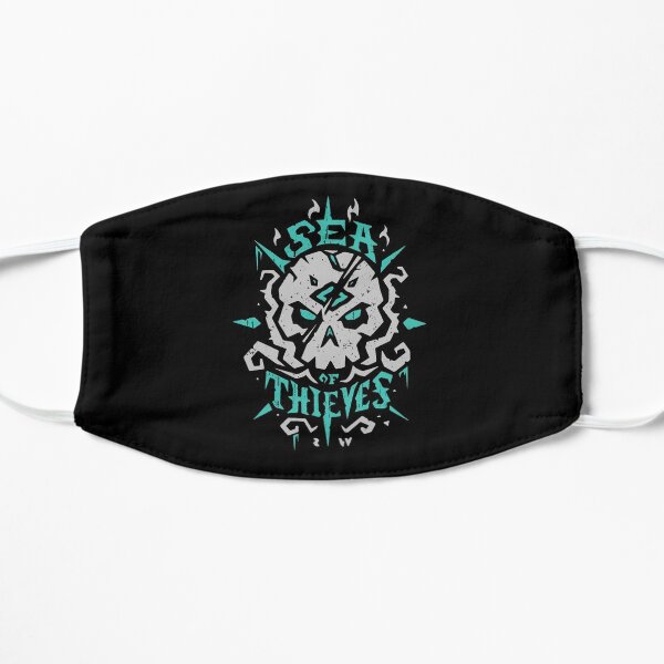 Copie de Copie de Copie de Sea of Thieves Gold Skull Flache Maske