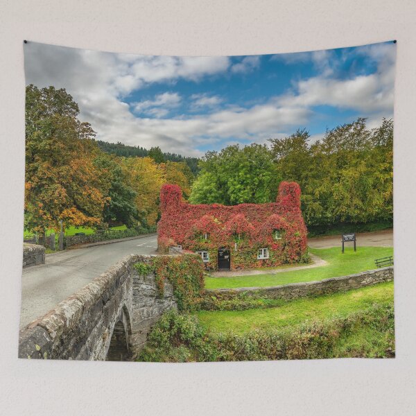 Item preview, Llanrwst Tea Cottage Fall designed and sold by AJEvans.