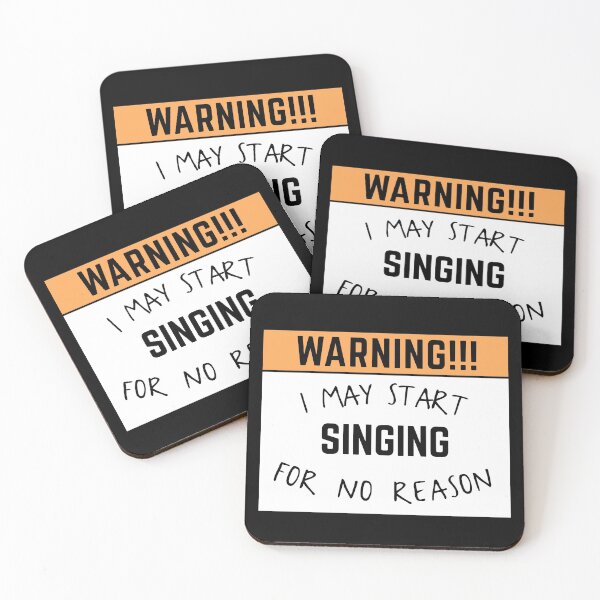 Item preview, May start singing for no reason designed and sold by bumperapparels.