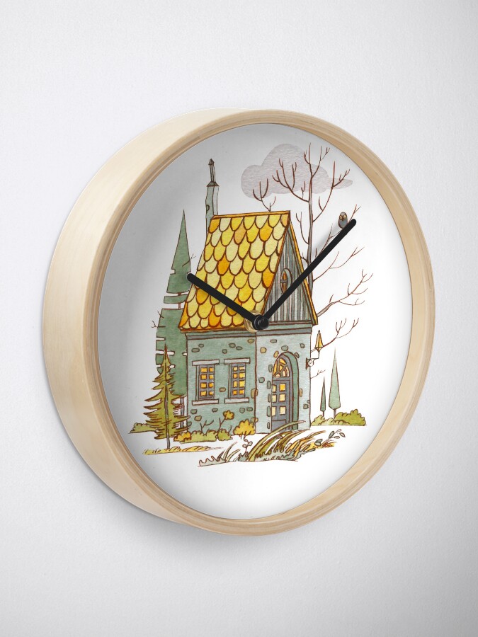 Alternate view of Forest House Clock