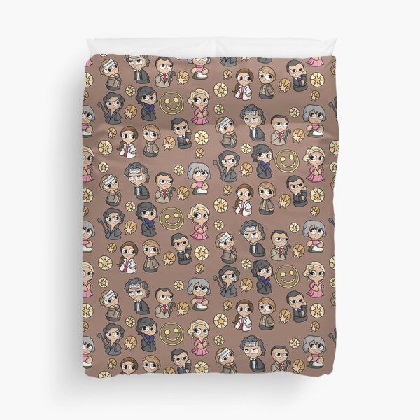 Sherlock Bits Duvet Cover