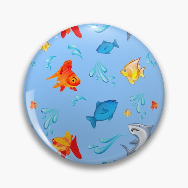 Item preview, Cute fishes with waterdrops pattern designed and sold by Dragan Kitic.