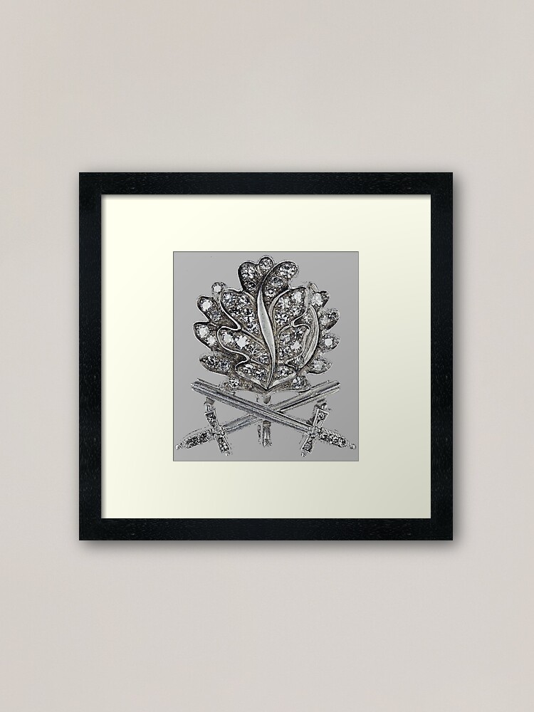 Alternate view of Diamonds and Swords Framed Art Print