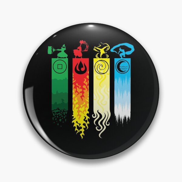 Item preview, Avatar Earth Fire Air Water Bender designed and sold by Supremest.