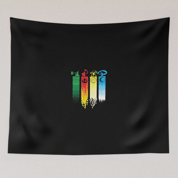 Item preview, Avatar Earth Fire Air Water Bender designed and sold by Supremest.