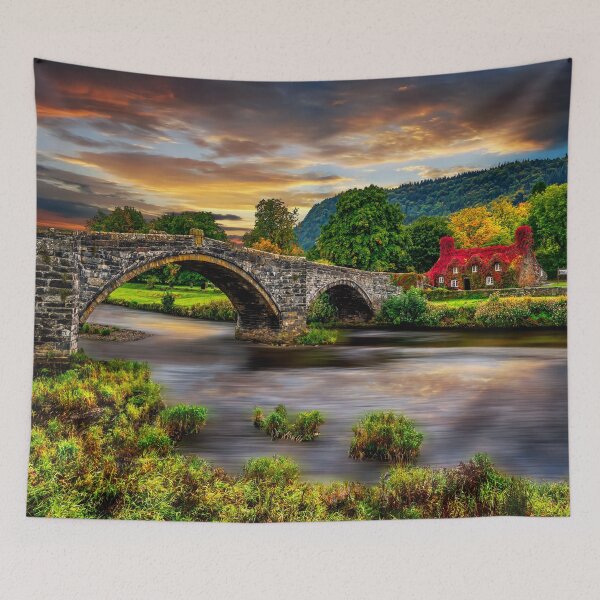 Item preview, Llanrwst Bridge and Ivy Cottage designed and sold by AJEvans.