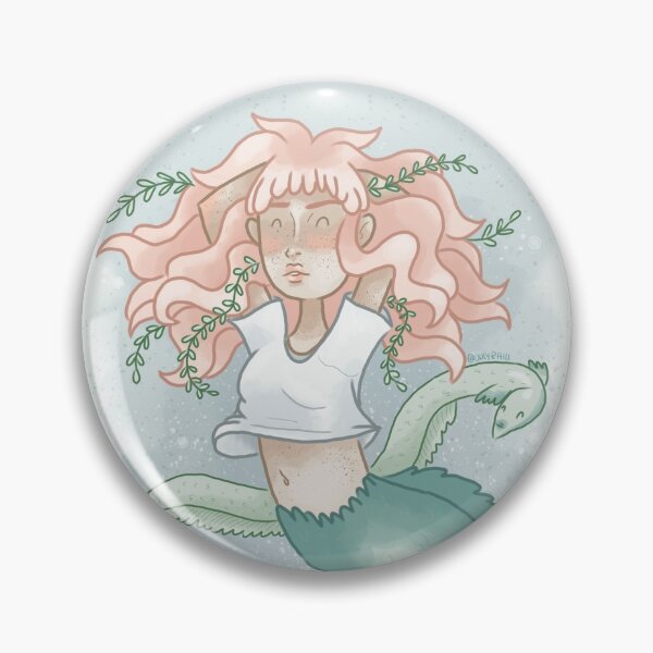 Item preview, A Mermaid and an Eel designed and sold by WyrdandWoven.