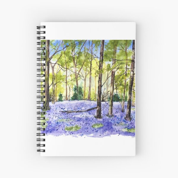 Bluebell Woods Spiral Notebook