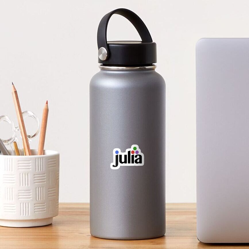Official Julia Language logo Sticker