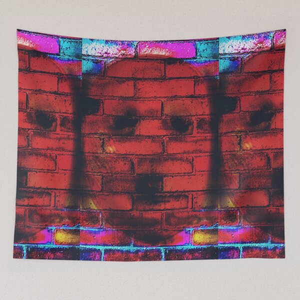 Item preview, Brick Wall Face designed and sold by GrudleBay.