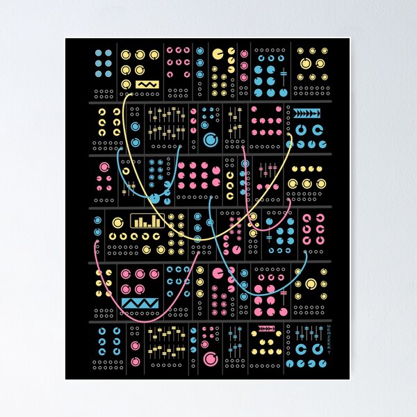 Item preview, Modular Synthesizer  designed and sold by mewzeek-T.