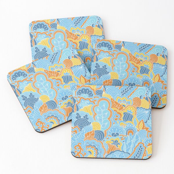 Item preview, Colorful Retro Groovy Vintage Floral Design designed and sold by digitalvintage.