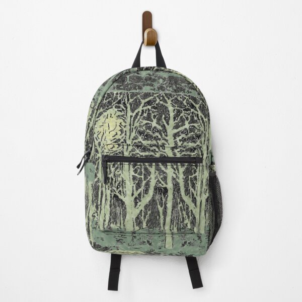 Item preview, Fantastical Moonlit Woods designed and sold by PTartist: Mixed Media Art from Port Townsend.