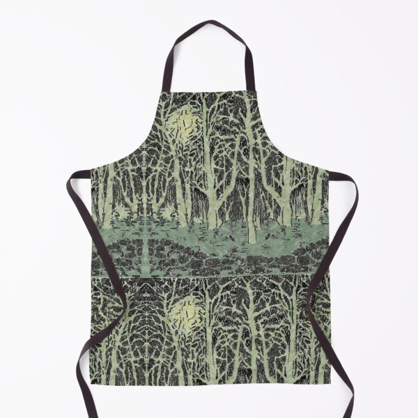 Item preview, Fantastical Moonlit Woods designed and sold by PTartist: Mixed Media Art from Port Townsend.