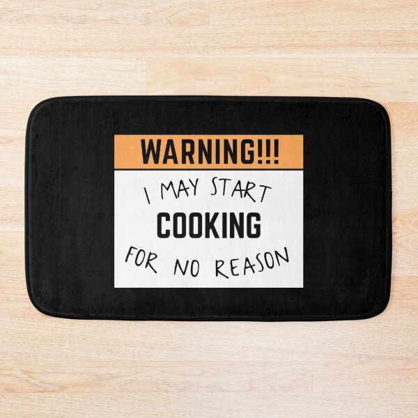 Item preview, May start cooking for no reason designed and sold by bumperapparels.