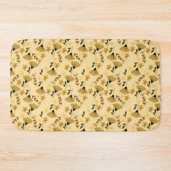 Item preview, Yellow Flower Print designed and sold by hannahlouise25.