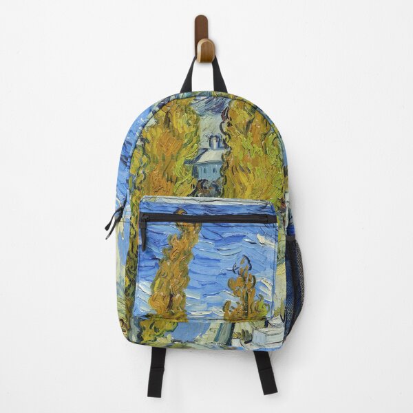Item preview, Poplars at Saint-Rémy - Vincent Van Gogh painting designed and sold by Bebichic.