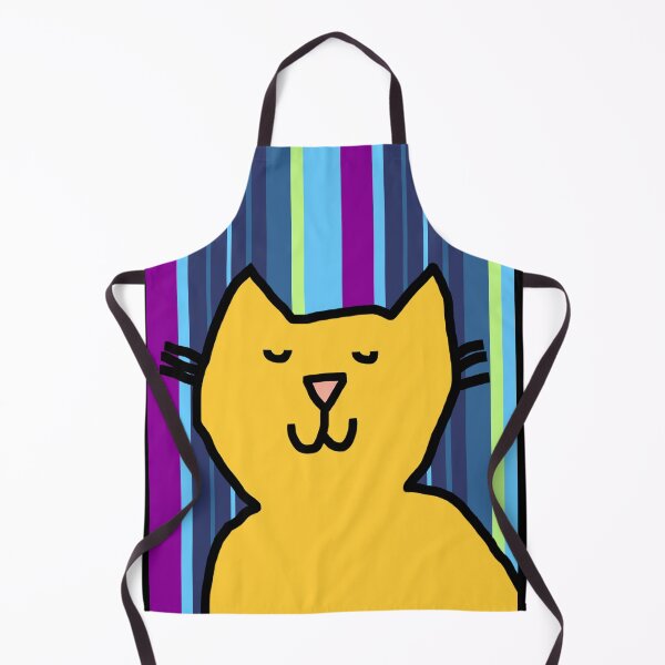 Item preview, Yellow Cat Thinking designed and sold by ellenhenry.