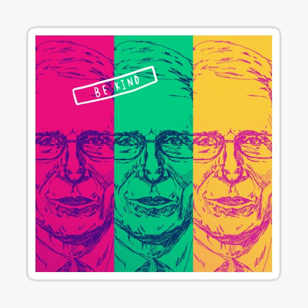 Be Kind — Dr. Fauci Sticker