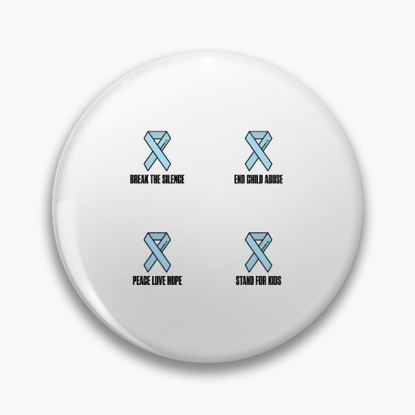 Item preview, Pack Child Abuse Prevention Support designed and sold by artworkbyrihen.