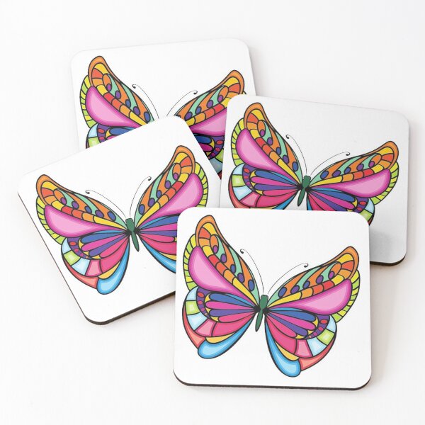 Item preview, Multicolored Butterfly Butterflies Mariposas designed and sold by Coolstuff4you71.