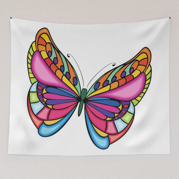 Item preview, Multicolored Butterfly Butterflies Mariposas designed and sold by Coolstuff4you71.