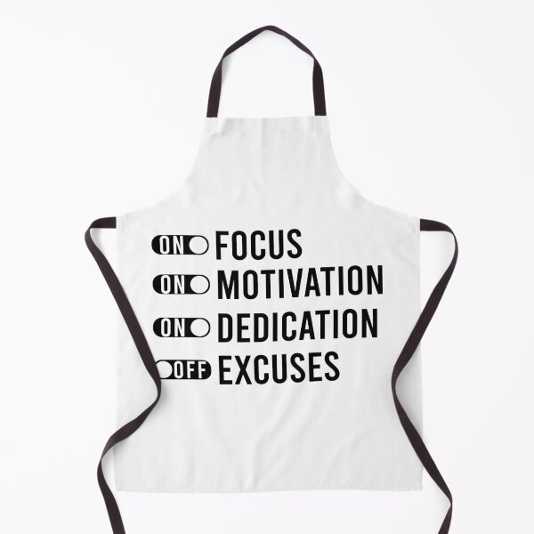 Item preview, Focus No Excuses Gym Fitness Dedication Motivation designed and sold by teeteeworld.